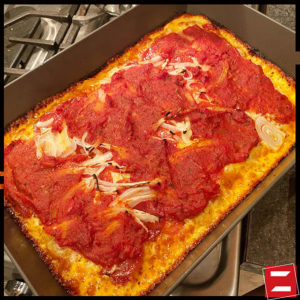 Detroit-Style Pepperoni Pizza Recipe, Jeff Mauro